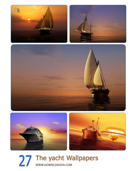 27 The yacht Wallpapers Cover%28Downloadha.com%29 دانلود مجموعه 27 والپیپر از قایق بادبانی