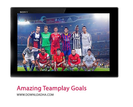 Amazing Teamplay Goals Cover%28Downloadha.com%29 دانلود گل های شگفت انگیز تیمی