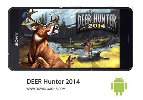 Deer Hunter Cover%28Downloadha.com%29 دانلود بازی اکشن شکارچی گوزن DEER HUNTER 2014 2.12.1 اندروید