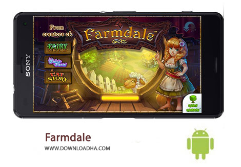 Farmdale Cover%28Downloadha.com%29 دانلود بازی کشاورزی Farmdale 1.8.8 اندروید