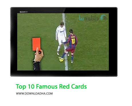 Top 10 Famous Red Cards Impossible to Forget Cover%28Downloadha.com%29 دانلود کلیپ 10 کارت قرمز معروف که فراموش نمی شوند