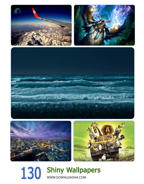 130 Shiny Wallpapers Cover%28Downloadha.com%29 دانلود مجموعه 130 والپیپر درخشان