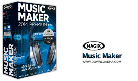  ساخت حرفه ای آهنگ با MAGIX Music Maker 2014 20.0.5.56