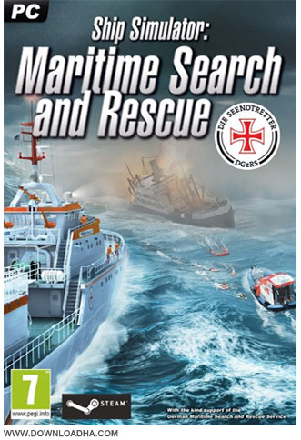 Ship Simulator Cover بازی شبیه ساز کشتی رانی Ship Simulator Maritime Search and Rescue