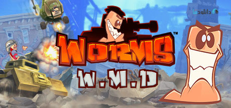 Worms W M D pc cover دانلود بازی Worms W.M.D برای PC
