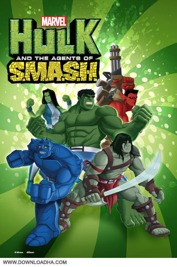 Hulk and the agents of SMASH cover دانلود فصل اول انیمیشن Hulk and the Agents of S.M.A.S.H. 2013