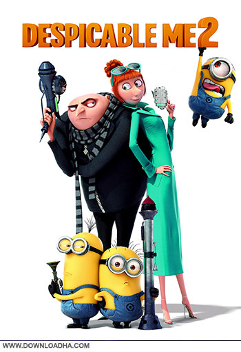 دانلود دوبله فارسی انیمیشن من شرور ۲ – Despicable Me 2 2013