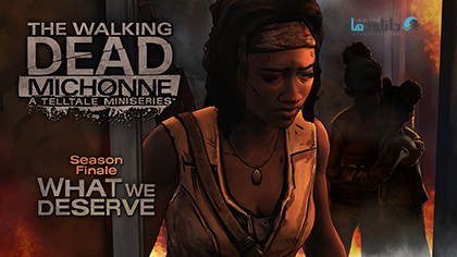 The Walking Dead Michonne Episode 3 pc cover small دانلود بازی The Walking Dead Michonne Episode 3 برای PC