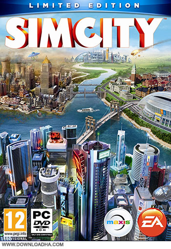 SimCity pc cover دانلود بازی SimCity برای PC