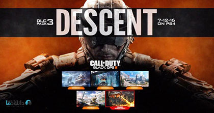 Call of Duty Black Ops 3 Descent pc cover دانلود بسته الحاقی Call of Duty Black Ops III Descent DLC برای PC