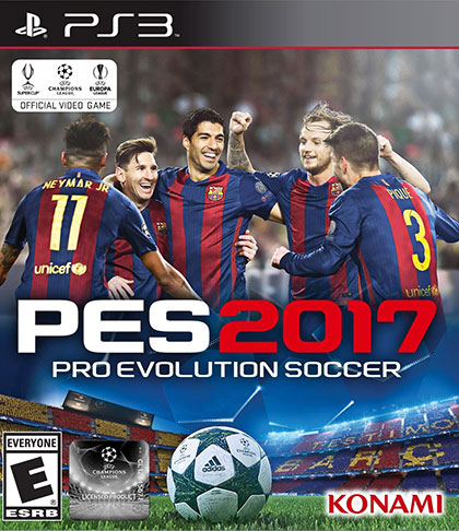 Pro Evolution Soccer 2017 ps3 cover small دانلود بازی Pro Evolution Soccer 2017 برای PS3