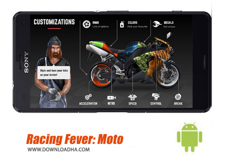 بازی-racing-fever-moto-اندروید