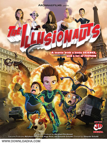 The Ilusionauts cover دانلود دوبله فارسی انیمیشن سفر در زمان The Illusionauts 2012