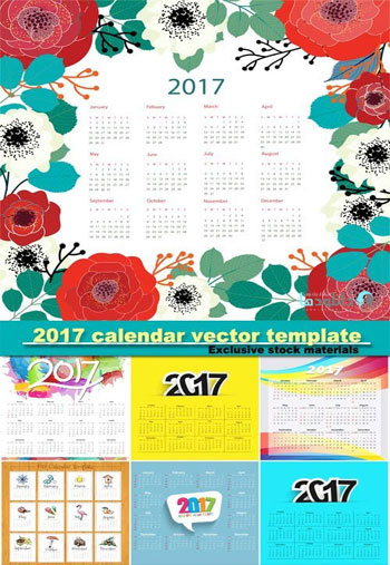 2017-calendar-vector-templa