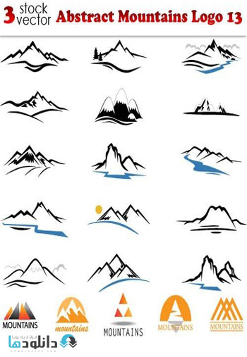 Abstract-Mountains-Logo-13-