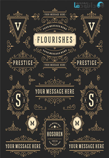 Amazing-ShutterStock-Vintage-Decorative-Elements-Vector