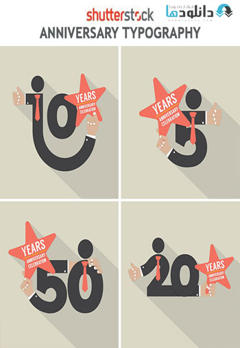 Anniversary-Typography-Vector