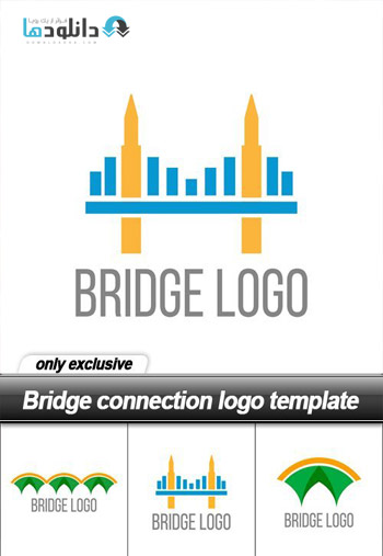 Bridge-connection-logo-template