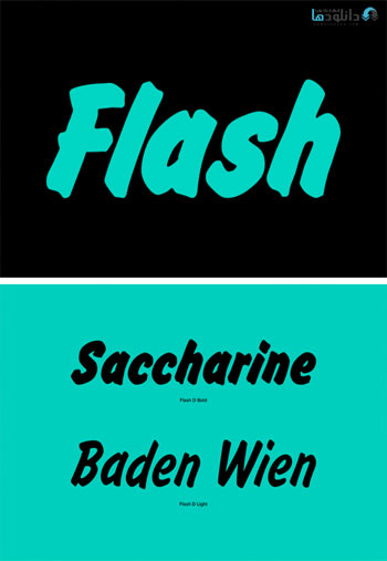 Flash-Font-Family