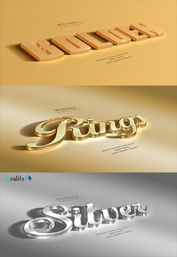 3D-Golden-&-Silver-Layer