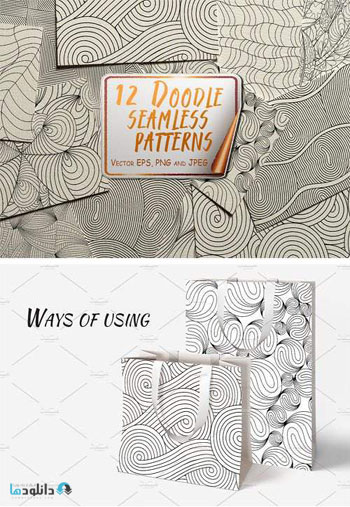 Doodle-Seamless-Patterns