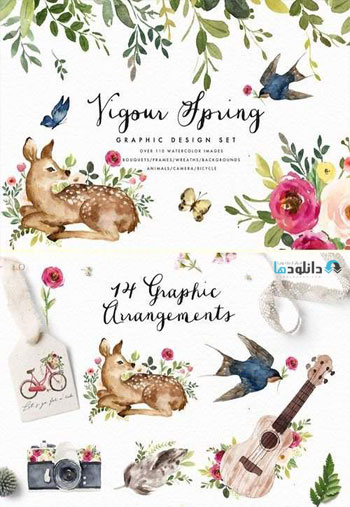 Vigorous-Spring-Graphic-Design-Set