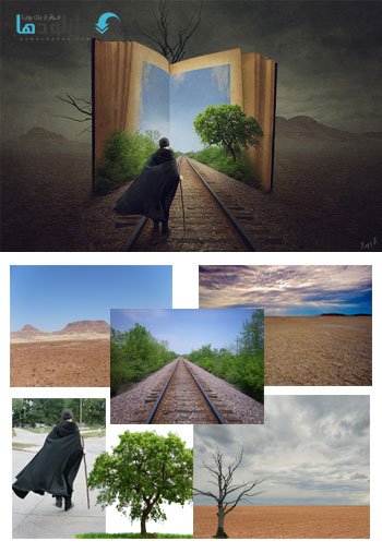 Journey Book Photoshop manipulation Tutorial
