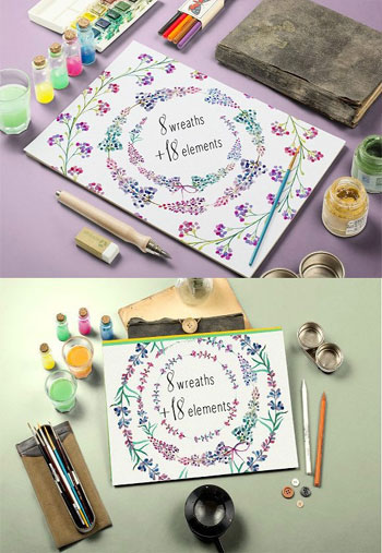 Lavender-floral-clip-art-wr