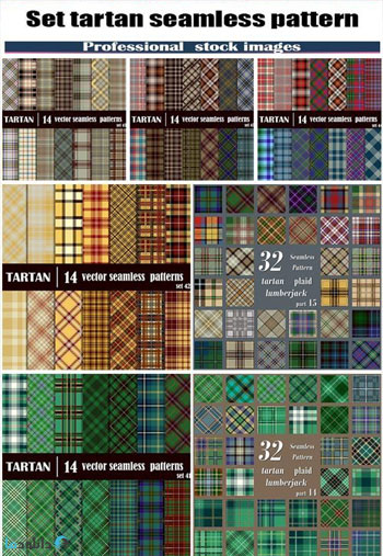 Set-tartan-seamless-pattern