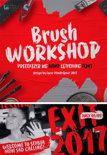 WORKSHOP-Brush-Font