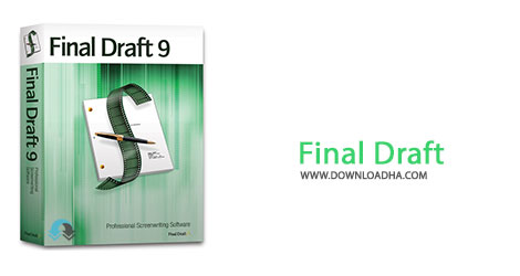 Final Draft Cover%28Downloadha.com%29 دانلود نرم افزار نمایشنامه نویسی Final Draft v9.0.6 Build 179