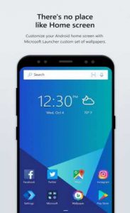 اسکرین-شات-Microsoft-Launcher