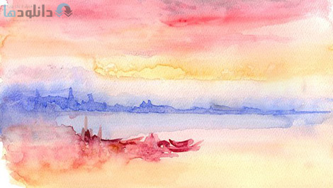 کاور-Painting-free-watercolours-like-Turner-with-David-J-Walker