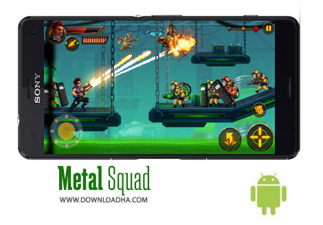 بازی-metal-squad-اندروید