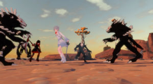 لقطة شاشة- RWBY-Grimm-Eclipse