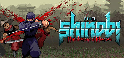 تحميل لعبة Pixel-Shinobi-Nine-demons-of-Mamoru