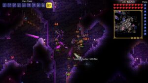لقطة من لعبة Terraria