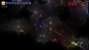 لقطة من لعبة Terraria